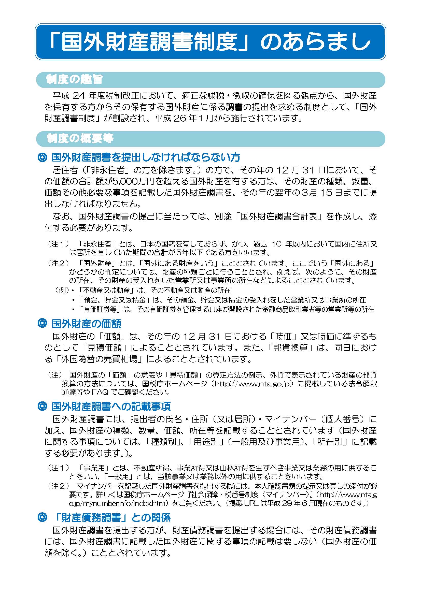 平成 28 年分の国外財産調書の提出状況を眺めてみました | 福岡・佐賀・唐津の税理士｜国際税務・資金調達・資産形成をサポートする税理士事務所